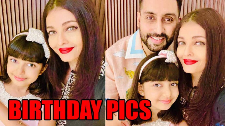 Aishwarya Rai Bachchan shares inside pics from daughter Aaradhya's birthday party