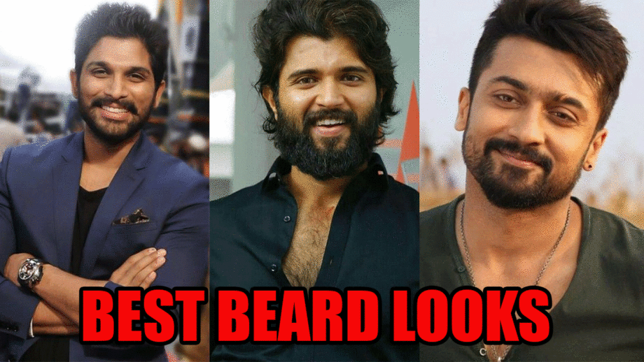 Allu Arjun, Vijay Deverekonda, Suriya: Best beard looks