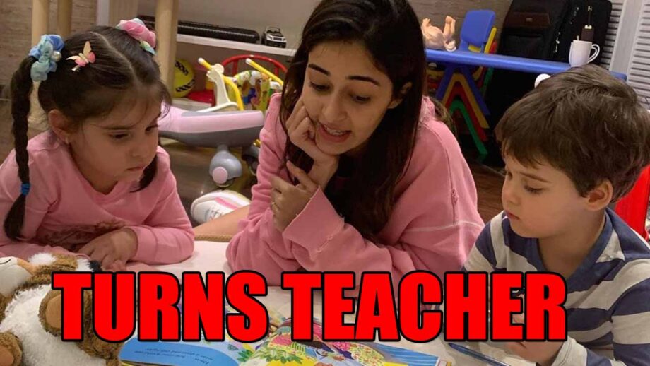 Ananya Panday turns teacher to Karan Johar's kids
