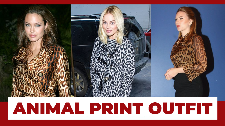 Angelina Jolie, Margot Robbie, Scarlett Johansson: Times When Hollywood Stars Nailed The Animal Print Outfit