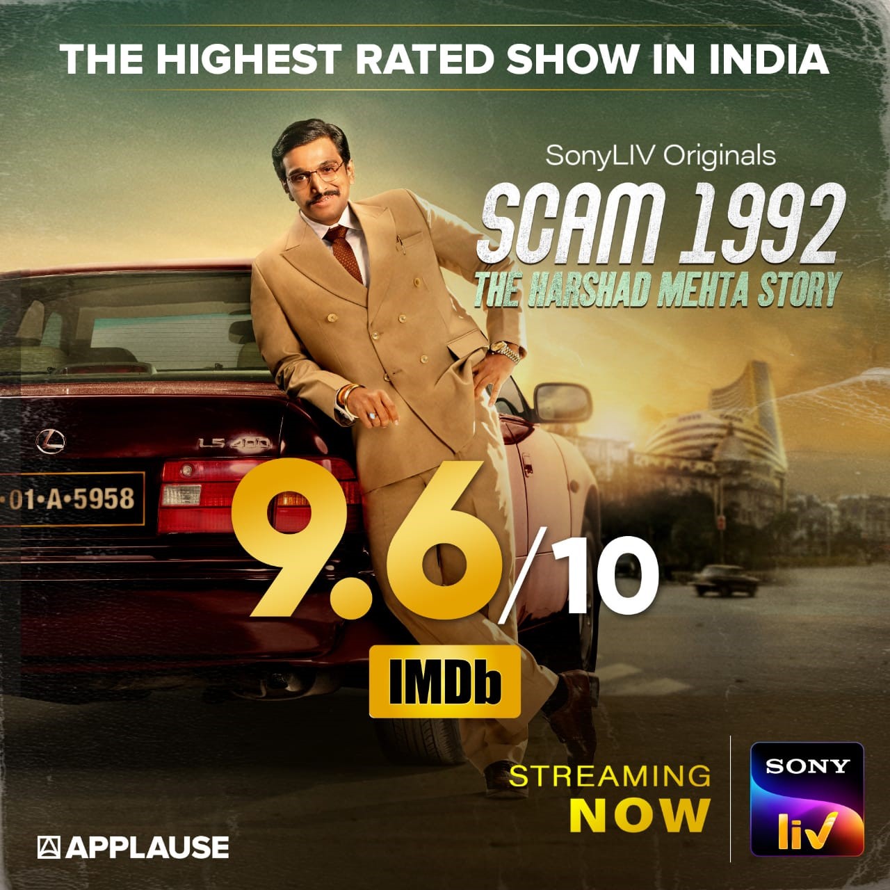 Applause Entertainment’ Scam 1992: The Harshad Mehta Story becomes the second name in the top 5 OTT shows with 6.6 million hits 1
