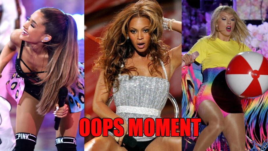 Ariana Grande, Beyonce, Taylor Swift: On stage OOPS moments