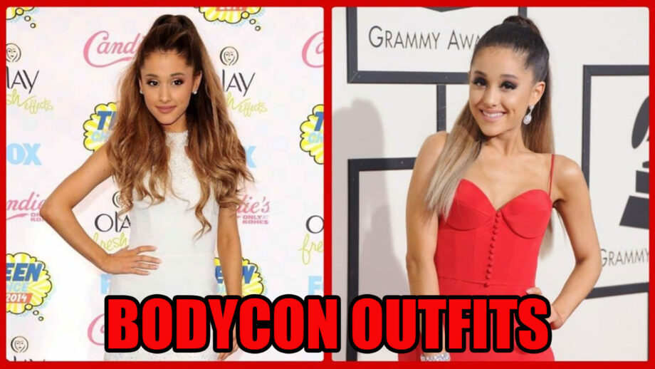 Ariana Grande hottest pictures in bodycon outfits 1