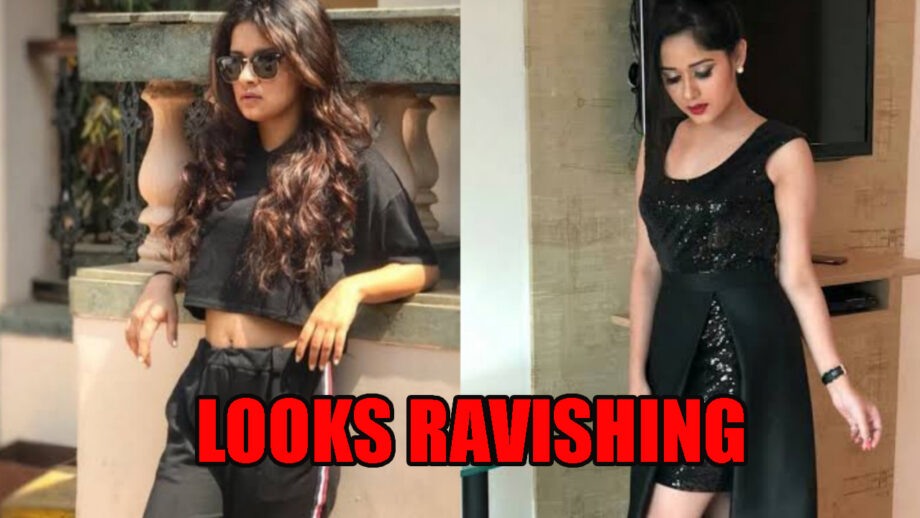 Avneet Kaur In Black Crop Top Or Jannat Zubair In Black One-Piece: Which Teen Looks Ravishing? 4