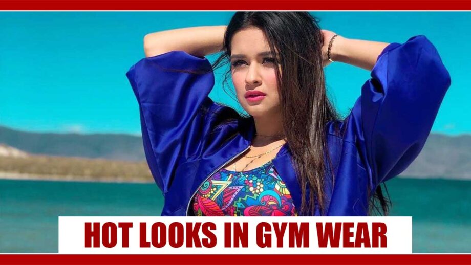 Avneet Kaur Looking Drop Dead Gorgeous In Gym Pant and Sporty Bra