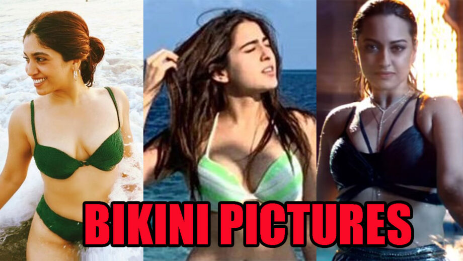 Bhumi Pednekar, Sara Ali Khan, Sonakshi Sinha's Bikini Pictures From Their Vacation Goes Viral! 4