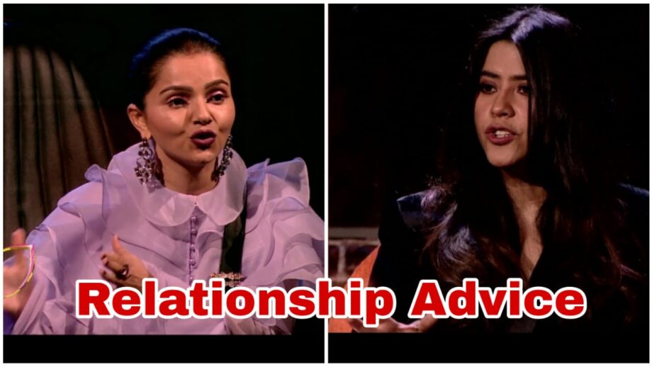 Bigg Boss 14 Weekend Ka Vaar: Ekta Kapoor gives relationship advice to Rubina Dilaik