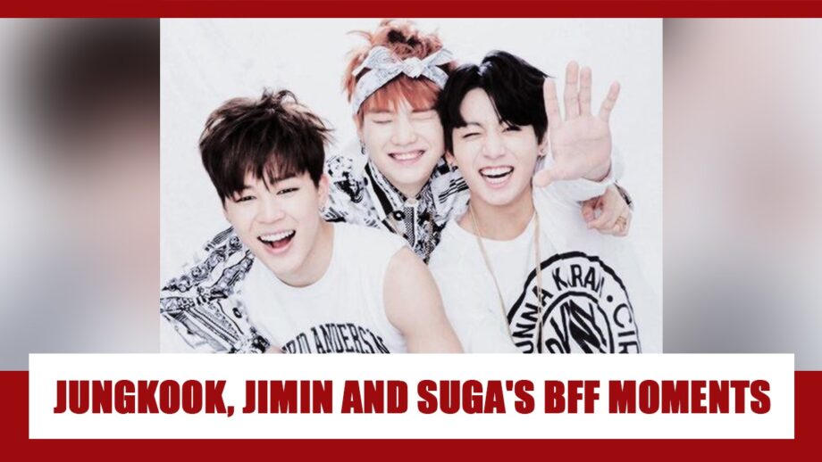 BTS Fame Jungkook, Jimin, And Suga's Most Adorable Friendship Moments That Will Give You BFF GOALS