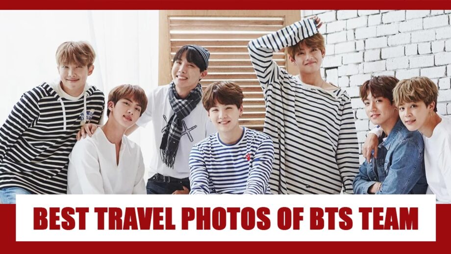 BTS Jungkook, Jimin, Suga, J-Hope, Jin, V's Travel Pictures Will Make You Want To Plan A Road Trip