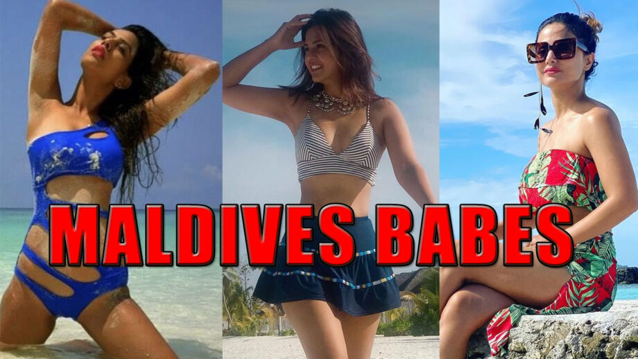 Check Out! Hina Khan, Nia Sharma And Daljit Kaur's Mind-Blowing Pics From Maldives Vacation