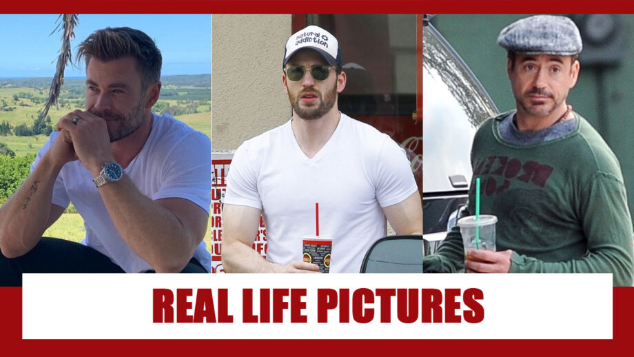 Chris Hemsworth, Chris Evans, Robert Downey Jr: Unseen Candid Real Life Pictures 9
