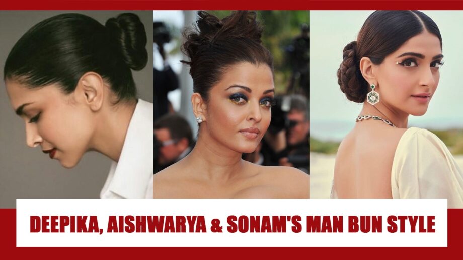 Deepika Padukone, Aishwariya Rai Bachchan To Sonam Kapoor: Celebs With Most  Elegant Hair Bun Styles | IWMBuzz