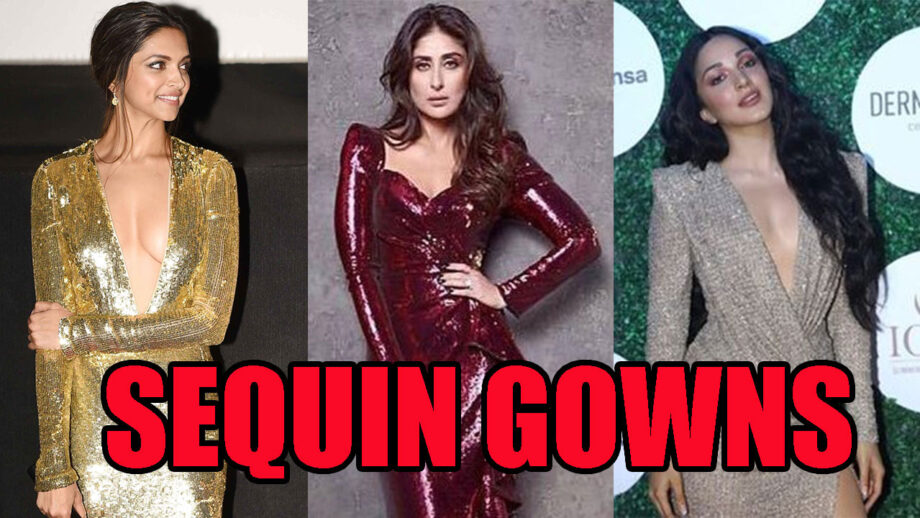 Deepika Padukone, Kareena Kapoor, And Kiara Advani Look Gorgeous In Sequin Gown 3