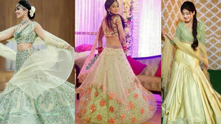 Diwali Glamour Fashion: Shraddha Arya, Mouni Roy, Shivangi Joshi look regal in traditional wear - 2