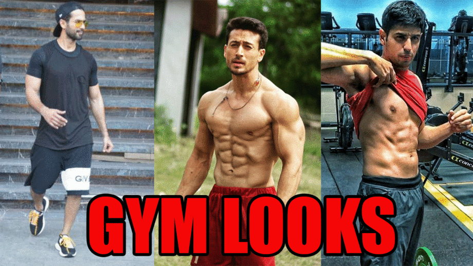 Fashion Alert: Shahid Kapoor, Tiger Shroff, And Sidharth Malhotra's Stunning Gym Look Which You Can't Afford To Miss! 12