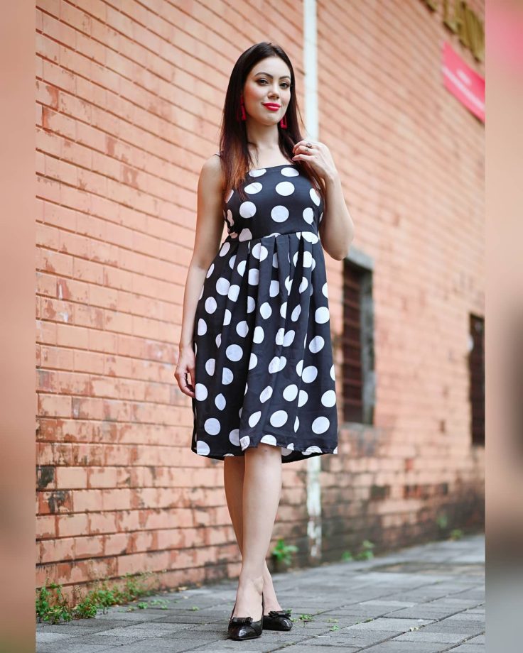[Fashion Faceoff] Munmun Dutta aka Babita stuns in latest polka dot dress, fans love it 839299