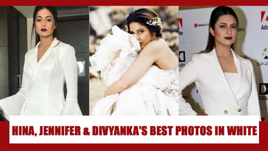 Fashion Goals: Hina Khan, Jennifer Winget, Divyanka Tripathi look classy in white