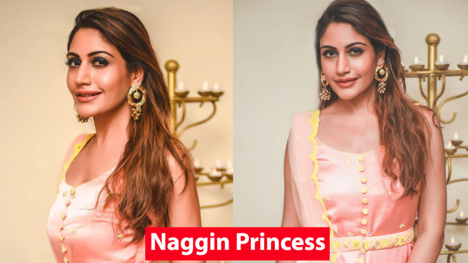 [Fashion Trend] Naagin fame Surbhi Chandna looks like a princess in a pastel dress
