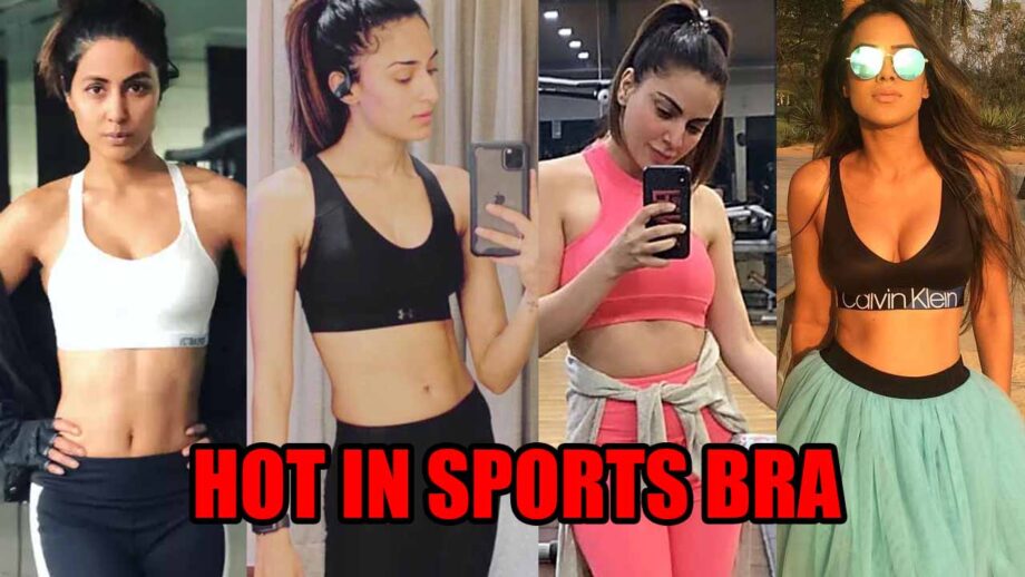Hina Khan, Erica Fernandes, Shraddha Arya, Nia Sharma: Hottest Collection Of Sports Bra 7