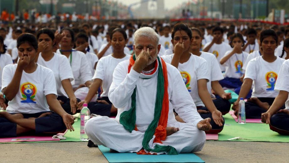 Hon. Prime Minister Narendra Modi's Yoga Tips For Good Health
