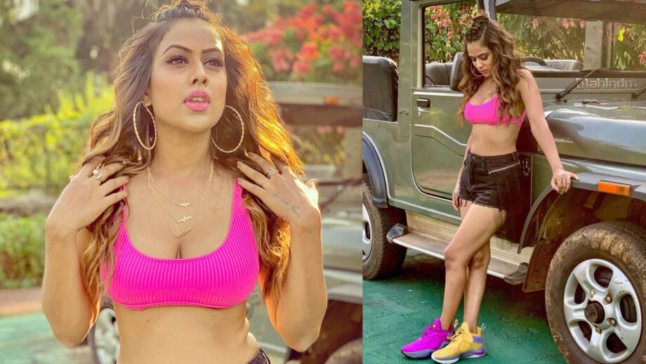 Hot in Pink: Nia Sharma's latest photo in sports bra and hot pants will blow your mind