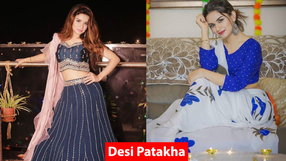 [Hot or Not] Avneet Kaur looks like a patakha in desi blue dress, sings romantic song