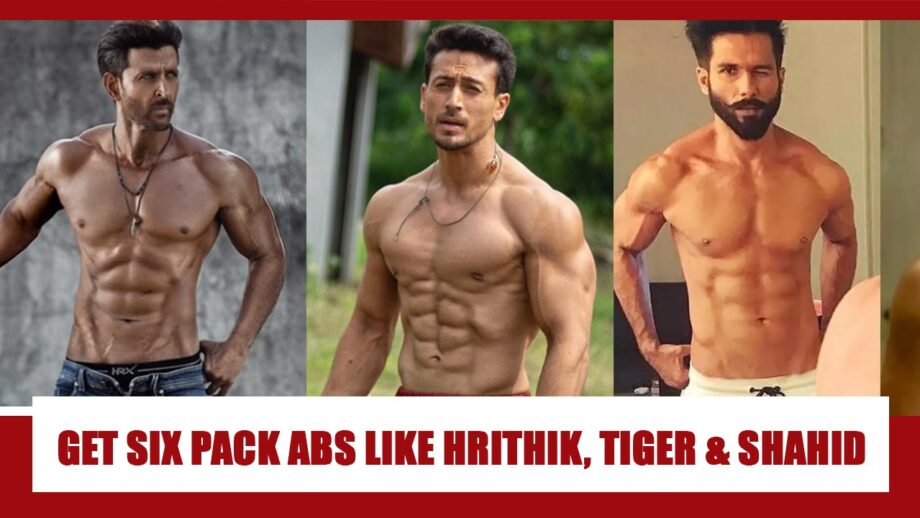 Hrithik Roshan, Tiger Shroff, Shahid Kapoor: Secret to six pack abs