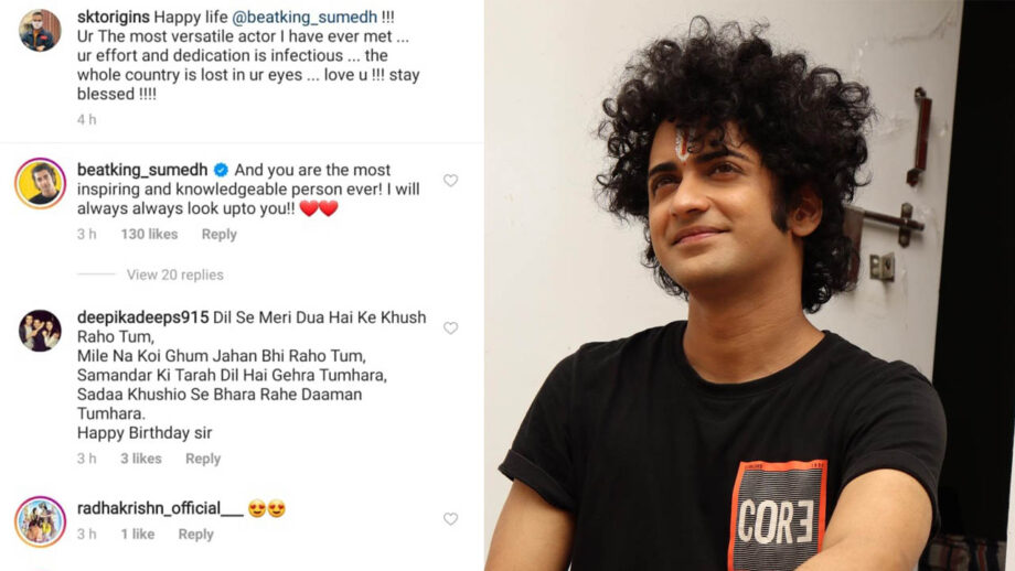 “I will always look up to you”: Who is Sumedh Mudgalkar praising?