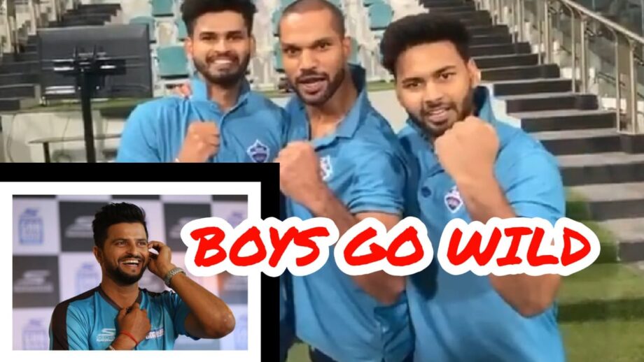 IPL 2020: Shikhar Dhawan, Shreyas Iyer and Rishabh Pant go 'wild' after  playoff spot, Suresh Raina loves it | IWMBuzz