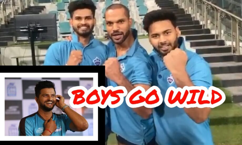 IPL 2020: Shikhar Dhawan, Shreyas Iyer and Rishabh Pant go 'wild' after playoff spot, Suresh Raina loves it