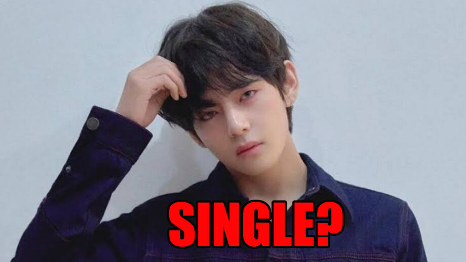 Is BTS's V (Taehyung) Single?