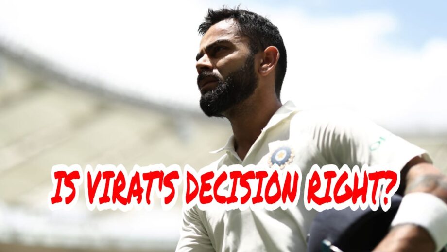 Is Virat Kohli's Decision To Take Paternity Leave During India's Tour Of Australia The Right Decision? Vote Yes/No