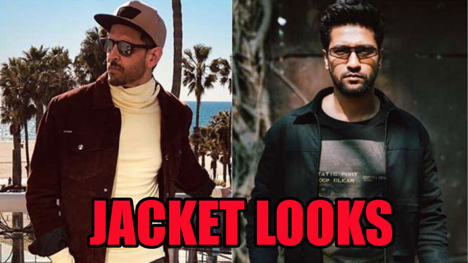 Jacket looks of Hrithik Roshan and Vicky Kaushal