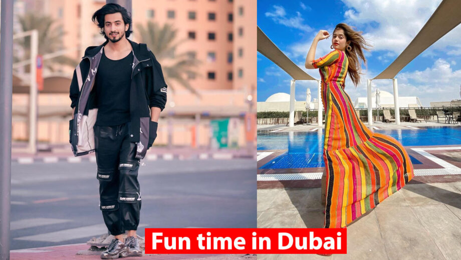 Jannat Zubair and Faisu's fun time in Dubai
