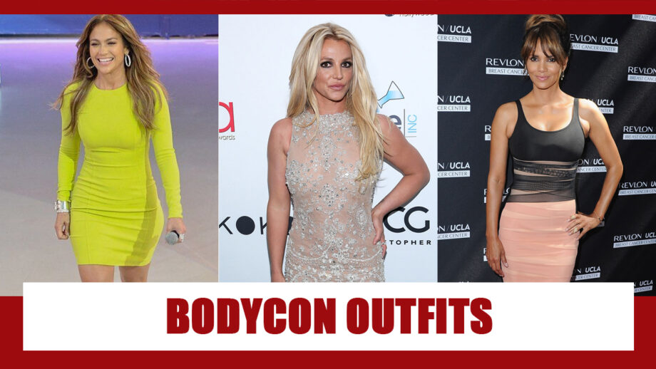 Jennifer Lopez, Britney Spears, Halle Berry: Hot In Bodycon Outfits 6