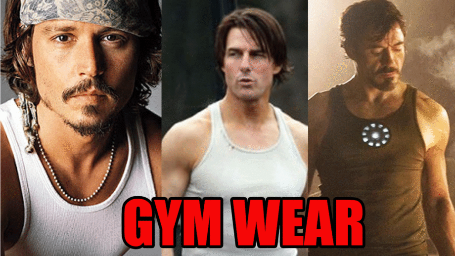 Johnny Depp, Tom Cruise, Robert Downey Jr: Hot Guy In Gym Wear 1