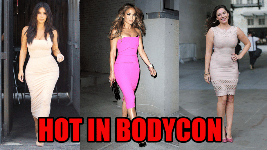 Kim Kardashian, Jennifer Lopez, Kelly Brook: Perfect and hot bodycon dresses 7