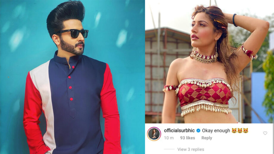 Kundali Bhagya Dheeraj Dhoopar sets internet on fire with his traditional avatar, Surbhi Chandna can't stop drooling