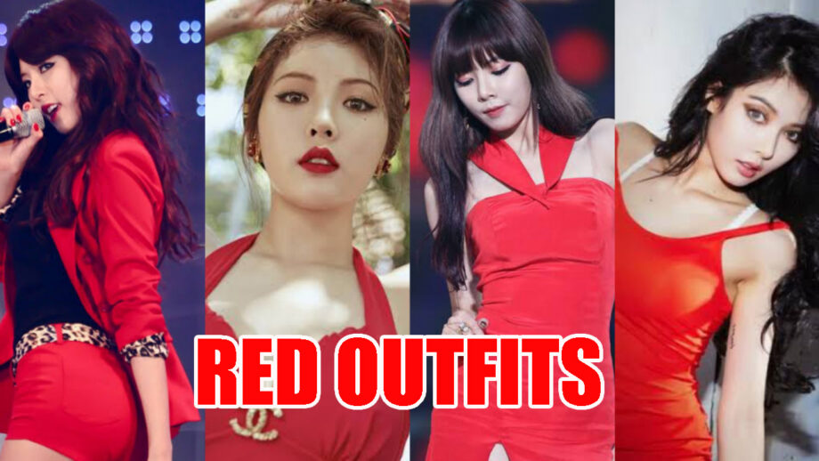 Love Wearing RED? Take Notes From Hyuna's Trendy RED Outfits