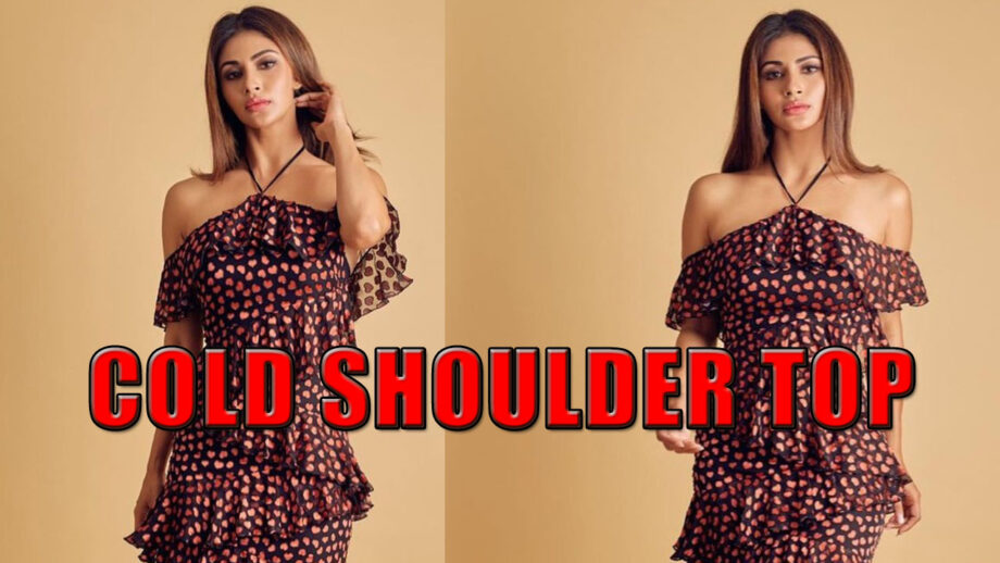 Mouni Roy Looking Drop Dead Gorgeous In Cold Shoulder Tops; See Photos 7