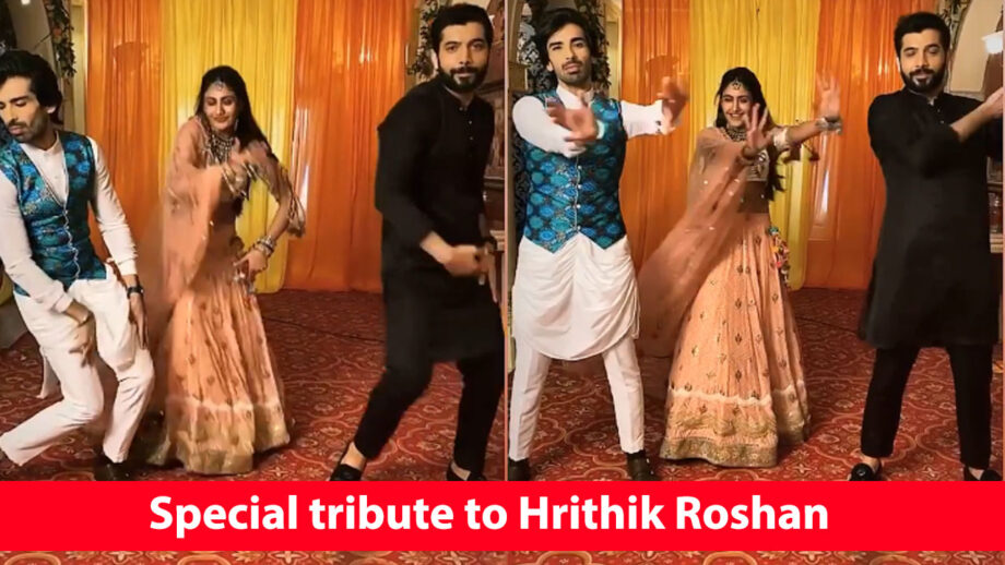 [Video] Naagin stars Surbhi Chandna, Sharad Malhotra and Mohit Sehgal's special tribute to Hrithik Roshan