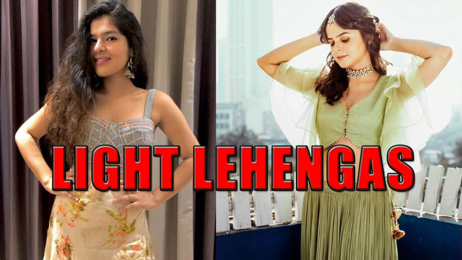 Nidhi Bhanushali To Palak Sindhwani: Take A Look At Top 5 Lightweight Lehengas