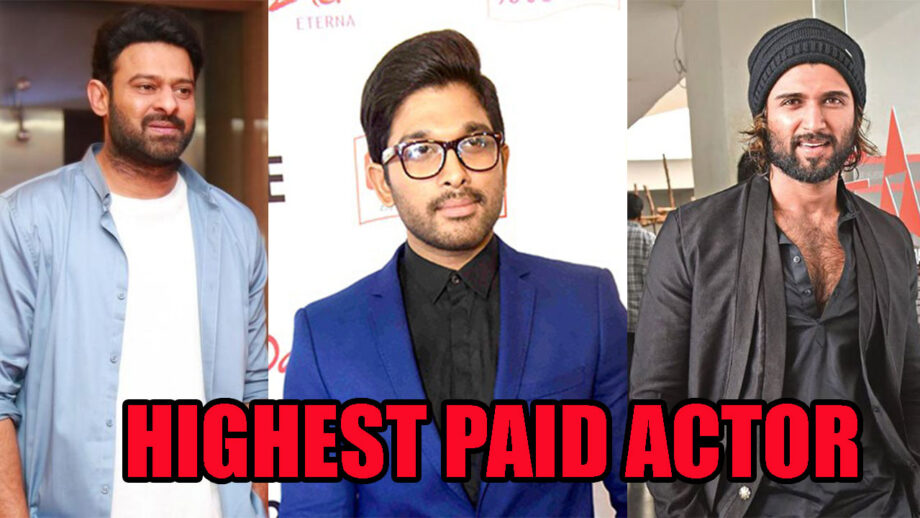Prabhas VS Allu Arjun VS Vijay Deverakonda: The Highest Paid Tollywood Actor