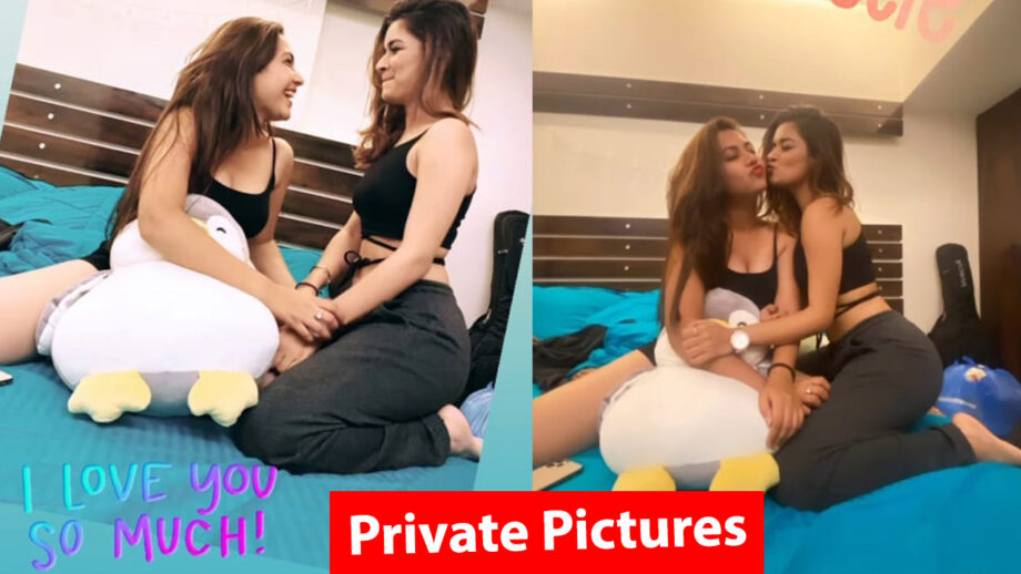 Private Pictures: Reem Shaikh and Avneet Kaur kiss and get naughty on bed 3