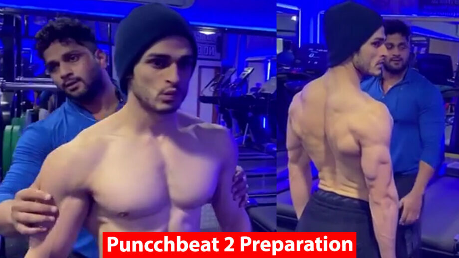 Priyank Sharma looks fit in bare body, prepares for Puncchbeat 2