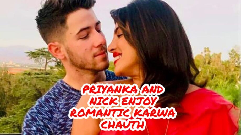 Priyanka Chopra Jonas celebrates Karwa Chauth with Nick Jonas in a unique and romantic way at Los Angeles