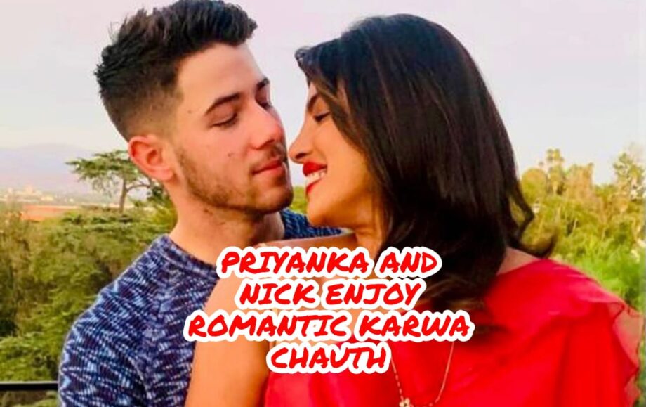 Priyanka Chopra Jonas celebrates Karwa Chauth with Nick Jonas in a unique and romantic way at Los Angeles