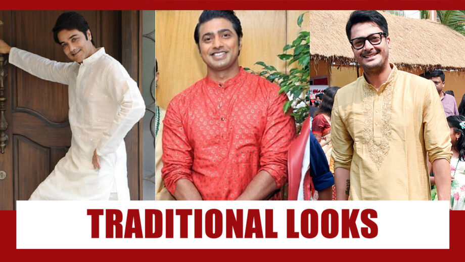 Prosenjit Chatterjee, Dev, Jisshu Sengupta: Best Traditional Kurta Pyjama Looks 3