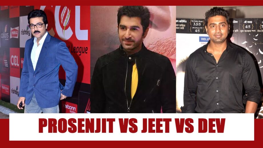 Prosenjit Chatterjee VS Jeet VS Dev: Best red carpet look 3