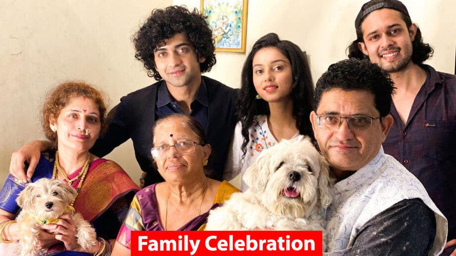 RadhaKrishn Diwali Chemistry: Sumedh Mudgalkar and Mallika Singh smile and celebrate with family, look divine together